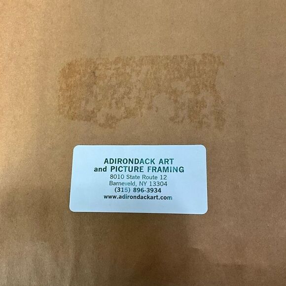 VINTAGE Custom Framed Needlepoint Rooster - Picture 3 of 4